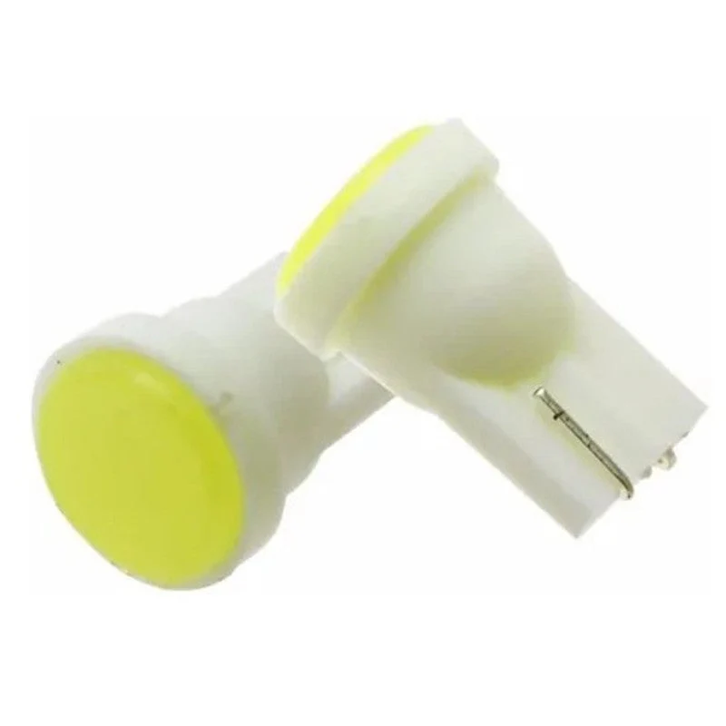 Lampara T10 1 Led Cob Blanca 5050 Frontal x2 Un