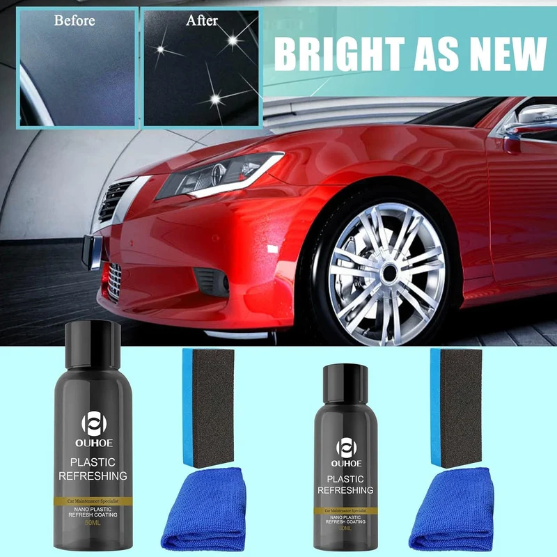 Restaurador Importado de Partes negras 🏍 ULTRA REFRESHING 🚗 (Revive el color)