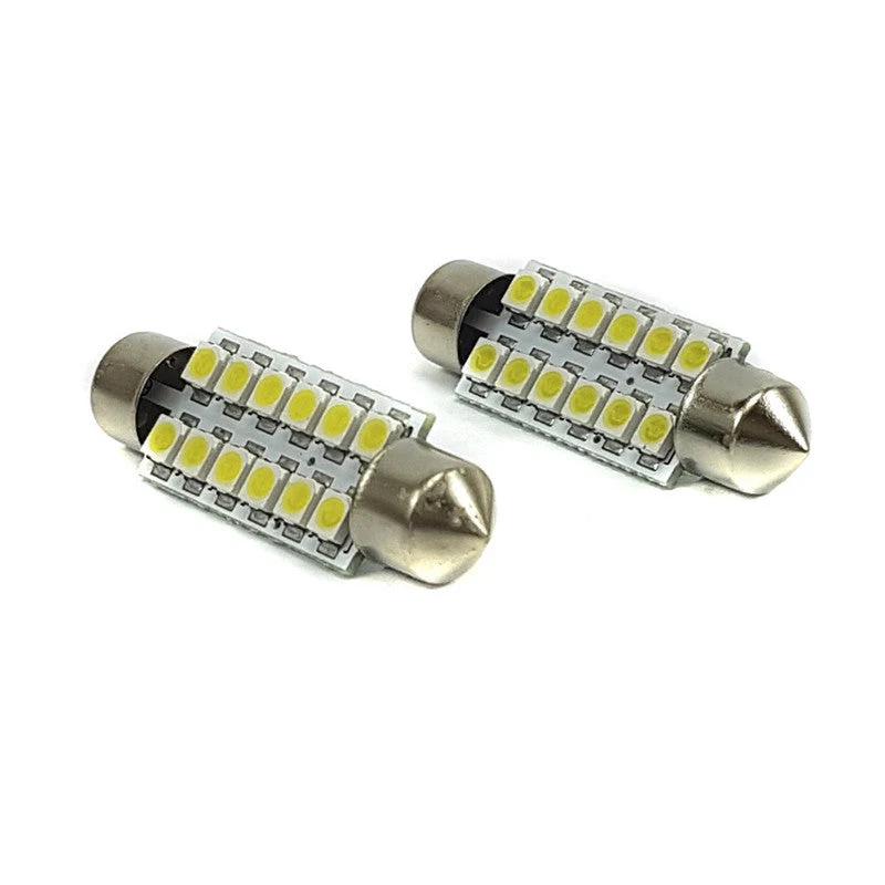 Lampara Tubular 12 Led Blanca x2 Un