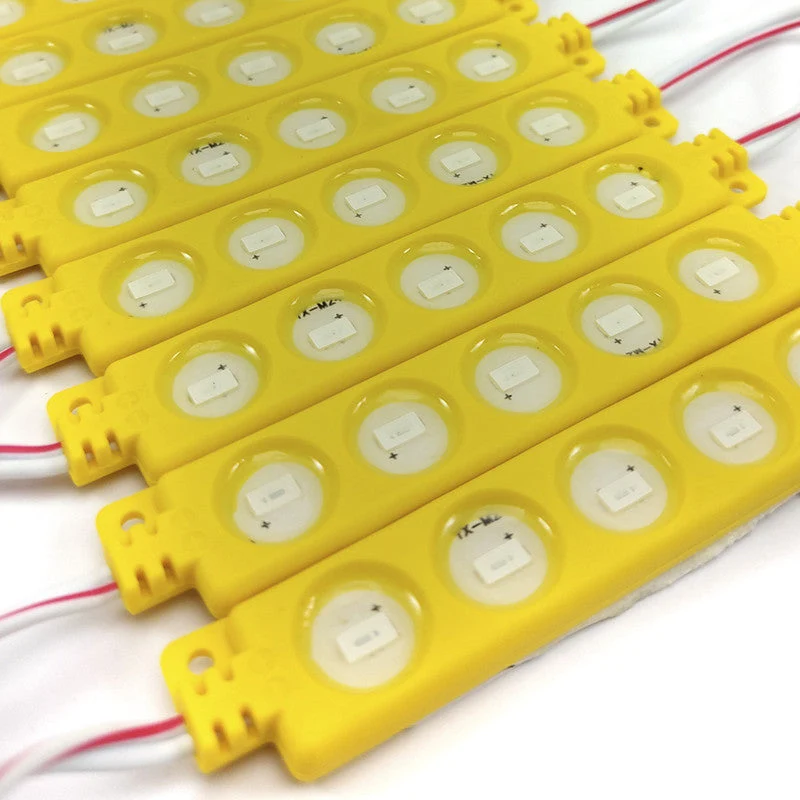 Modulo 5 Led 5730 12v 9.5 cm x 20 Un - ver colores