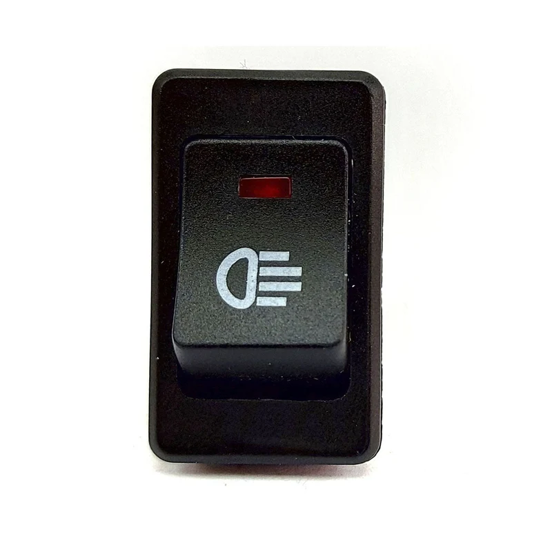 Llave Tecla Cuadrada con led Roja