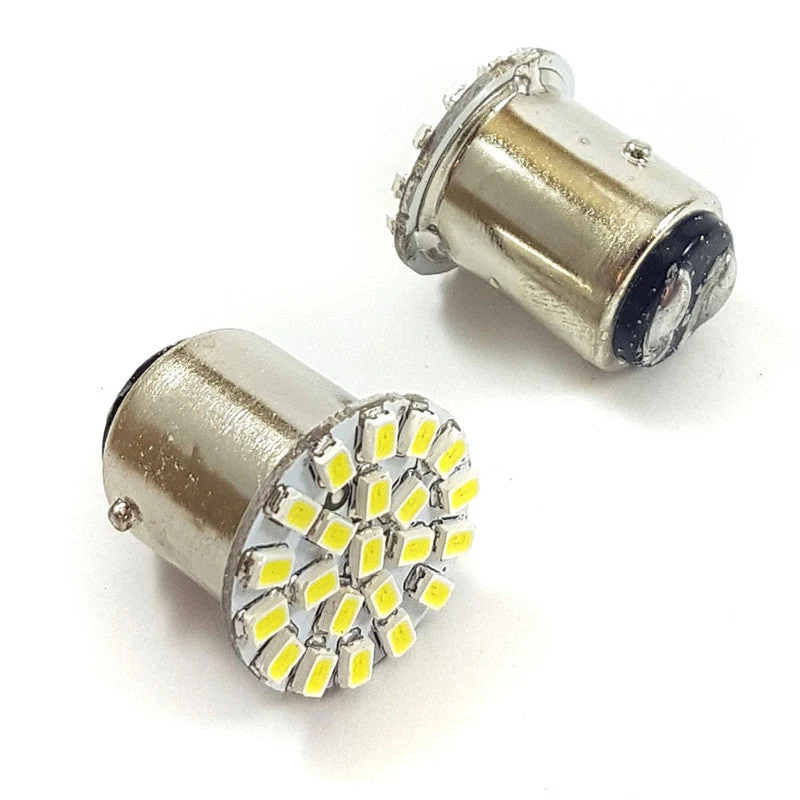 Lampara Bay15D 22 Led Blanca 2 Polos Frontal x2 Un