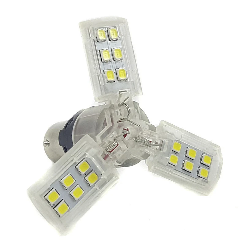Lampara S25 18 Led Blanca 1 Polo Flash