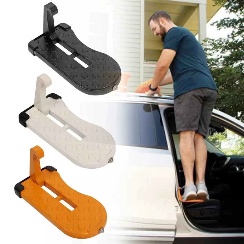 Pedal Auxiliar para puerta de Carro 🚘 POWER PRORESIST 🛡 (Aluminio Resistente y Antideslizante)