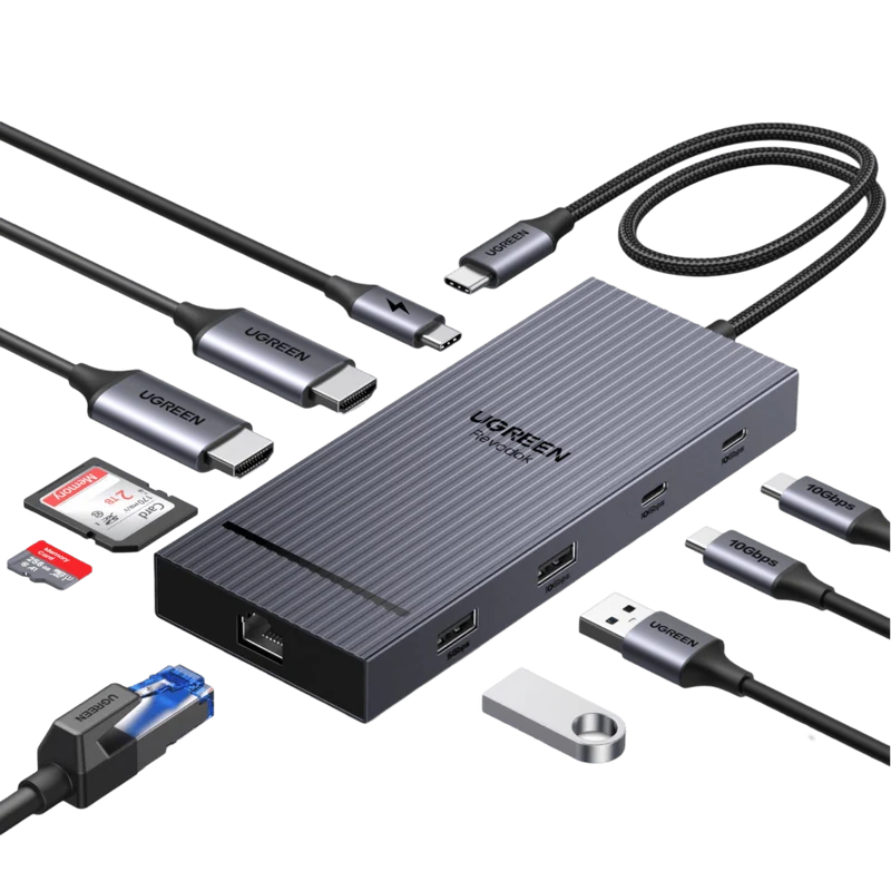 UGREEN Revodok Pro 2102 10-IN-1 USB-C Docking Station
