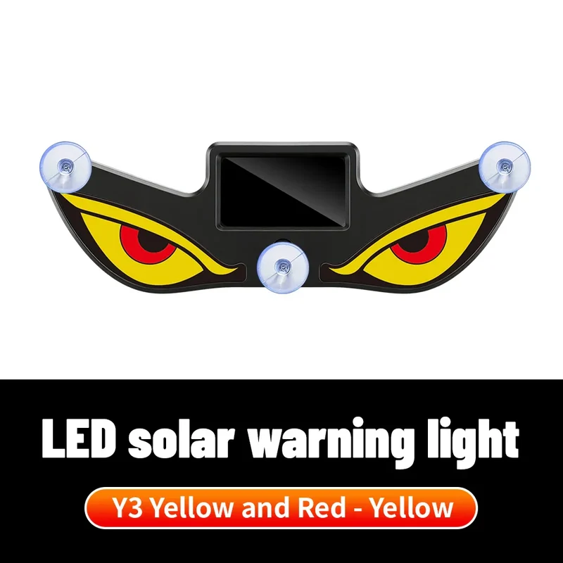 Predator Eye Solar LED Dynamic Car Warning Light