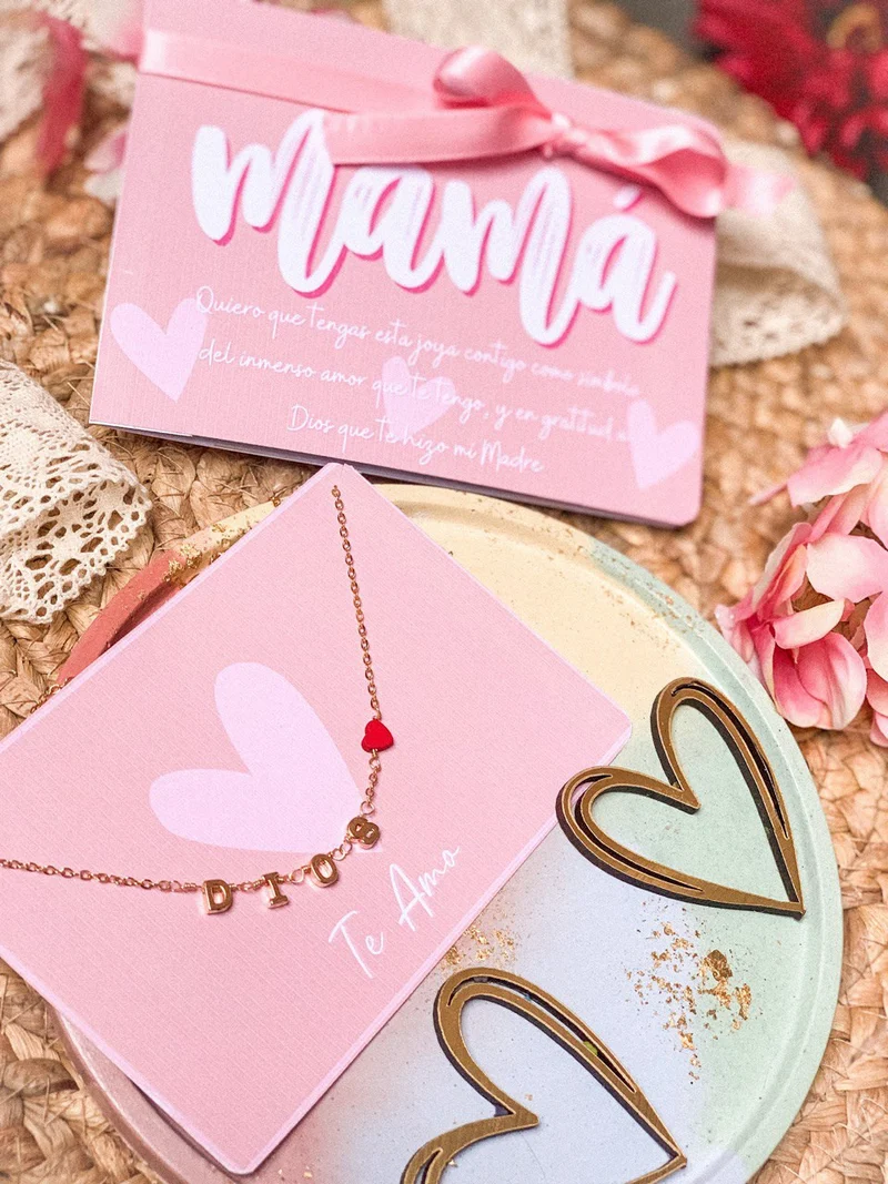 Collar de protección para mamá 🤱🏻LUXURY GOLD ™ ✨ (Enpaque de Lujo)