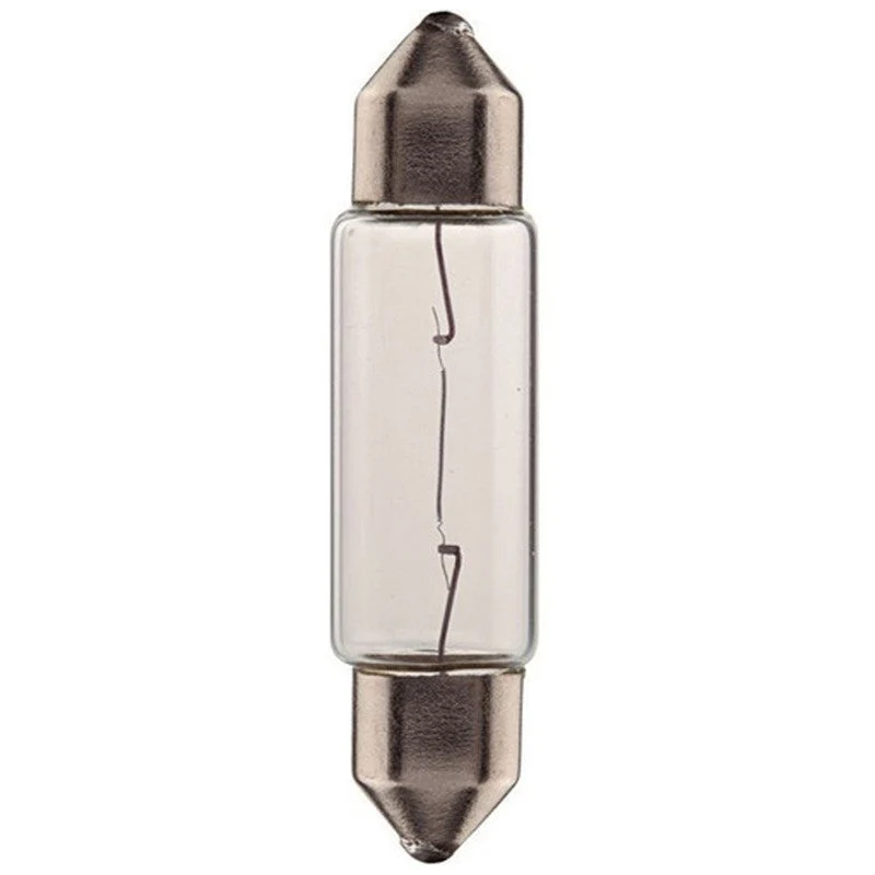 Lampara 12V 5W Tub 10X37Mm P/Ojoport x3 Un