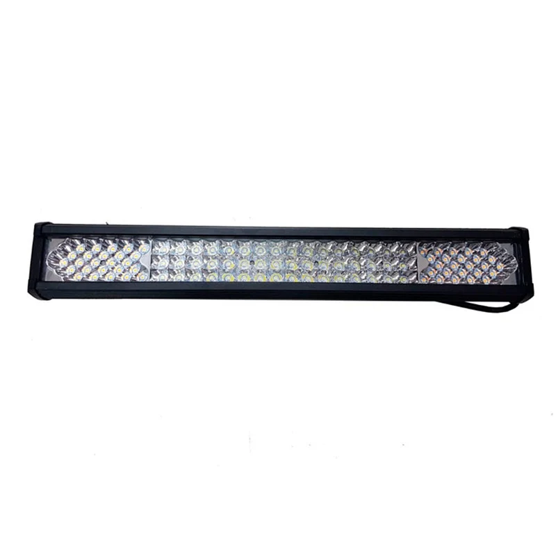 Faro Barra Led Auto Blanca Con Ambar y Flash