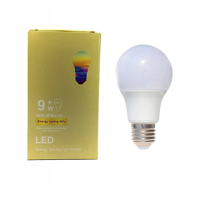 Lampara Luz Led Calida 9W