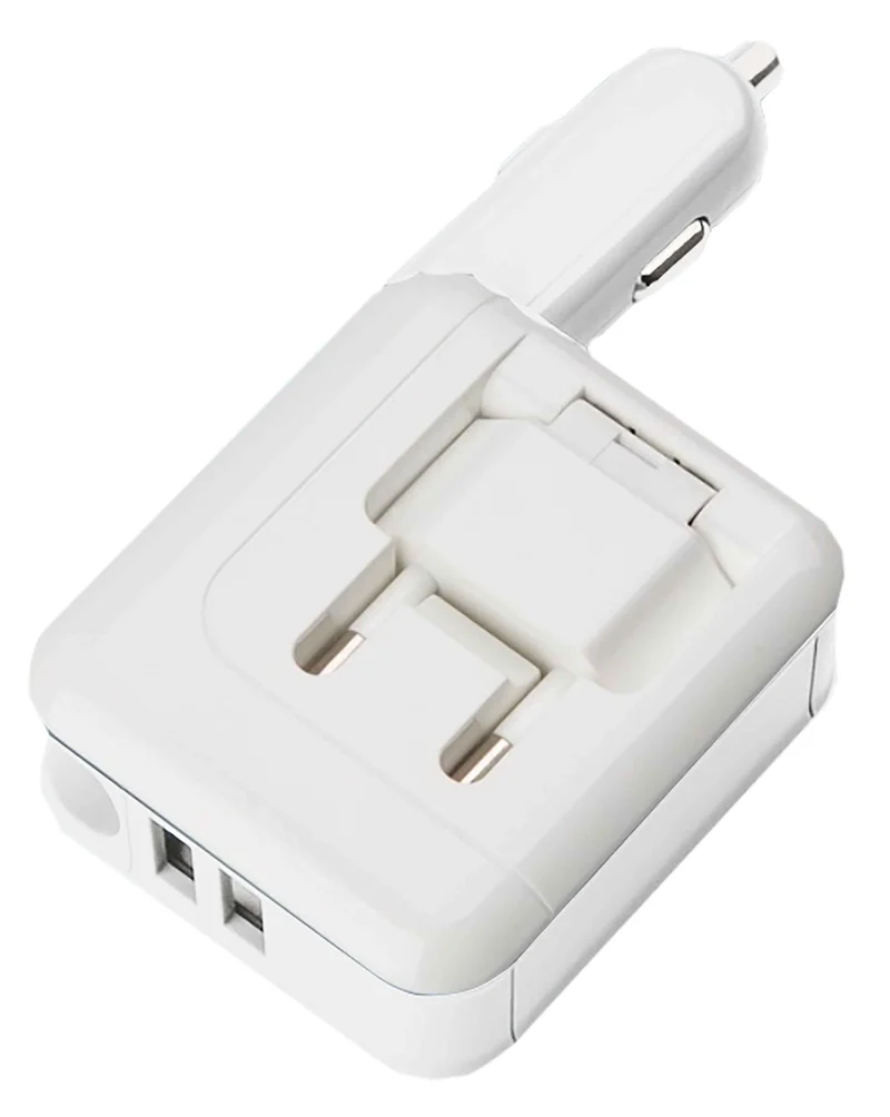 CARGADOR SMARTPHONE AUTO Y HOGAR
