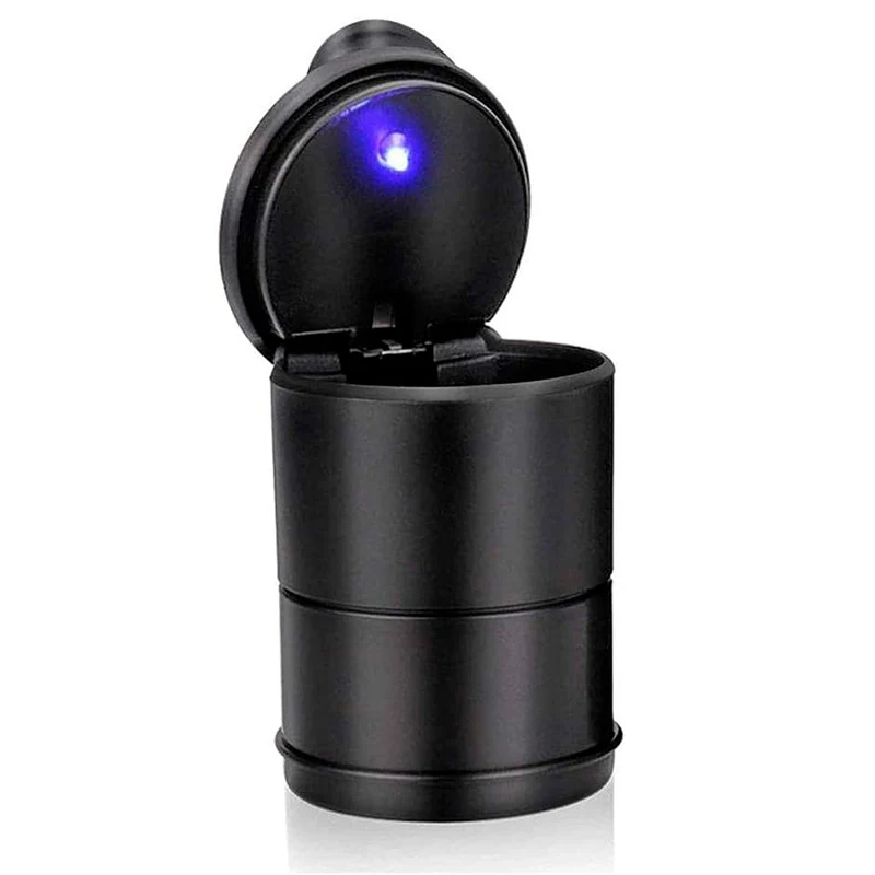 Cenicero de auto con luz led universal para Posa Vaso