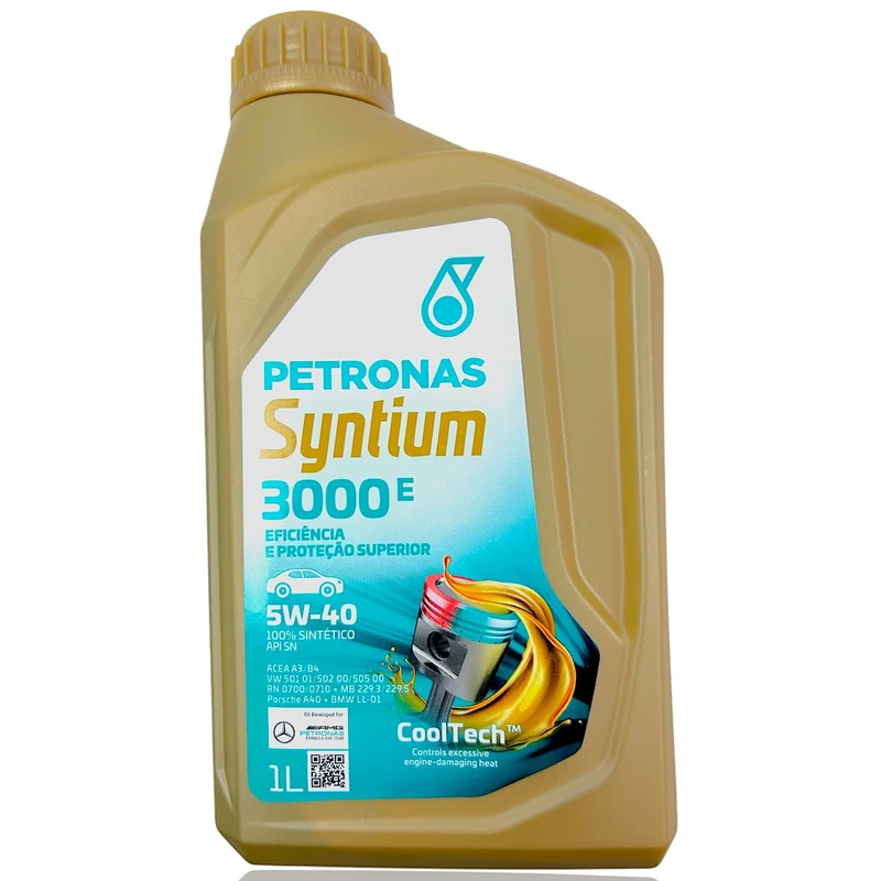 Aceite Petronas Syntium 3000e 5w40 Sintetico 1l