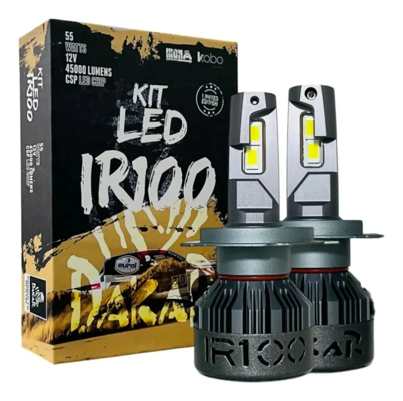 Kit Lámparas LED CREE 110W (55W) 12V H3, H4, H7, H11, 9005, 9006 Super Canbus IR100