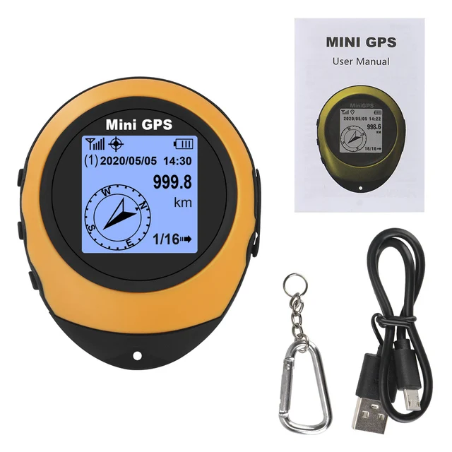 Compact Satellite GPS Navigator High-Precision Compass Tracker Device