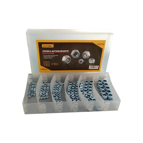 Kit 150 Tuercas Con Freno