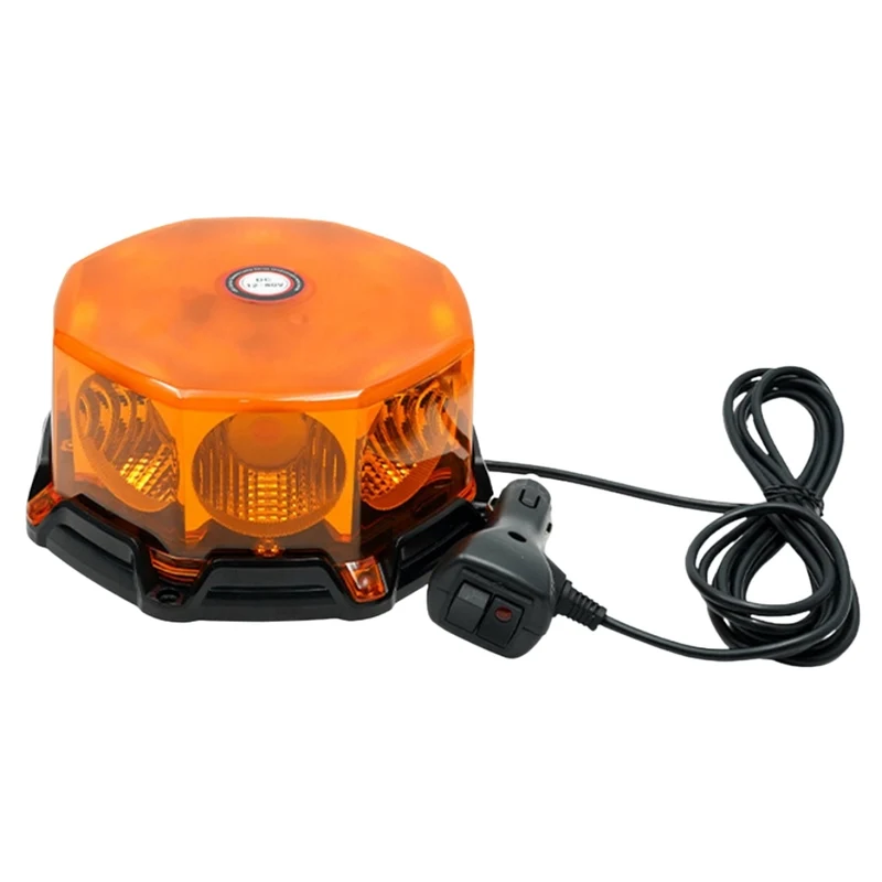 Baliza LED 12/24V con Imán – Luz de Emergencia Vehicular