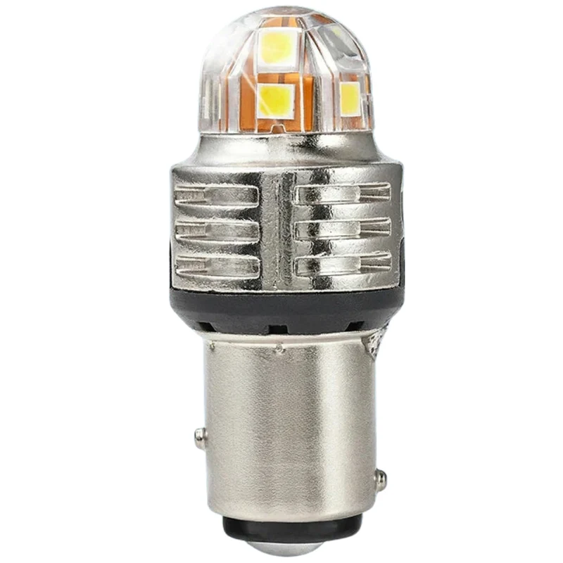 Lámpara LED BAY15D Blanca 12-48V 5W Alto Brillo