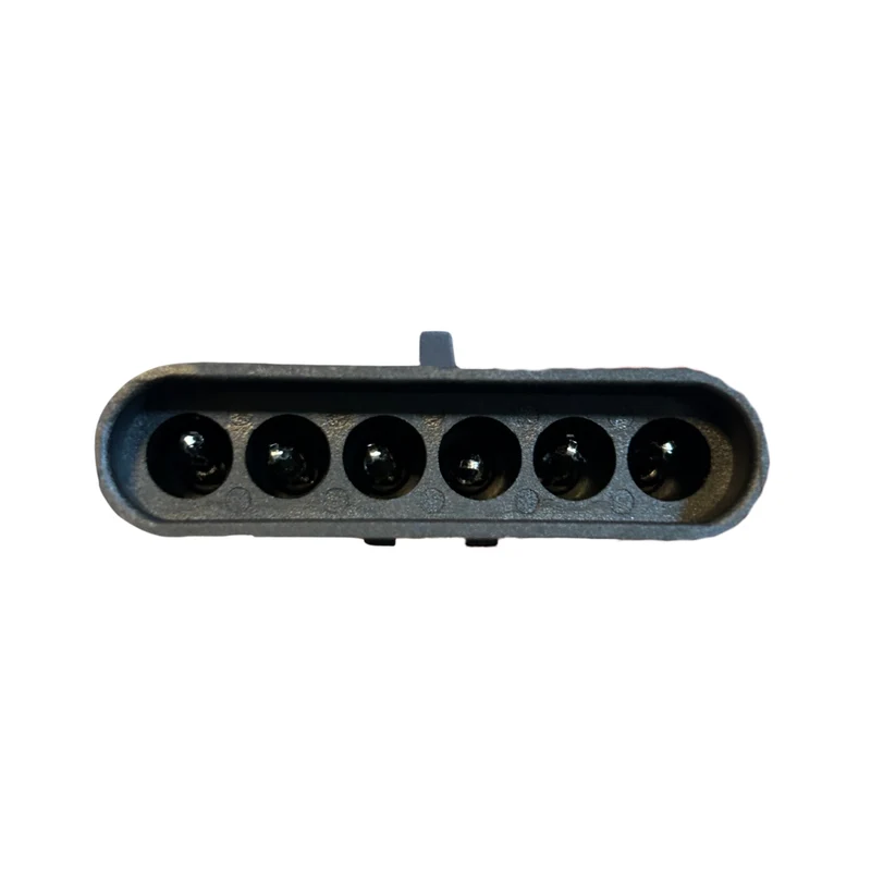 Enchufe macho 6 vías LH-395 para cableado automotriz