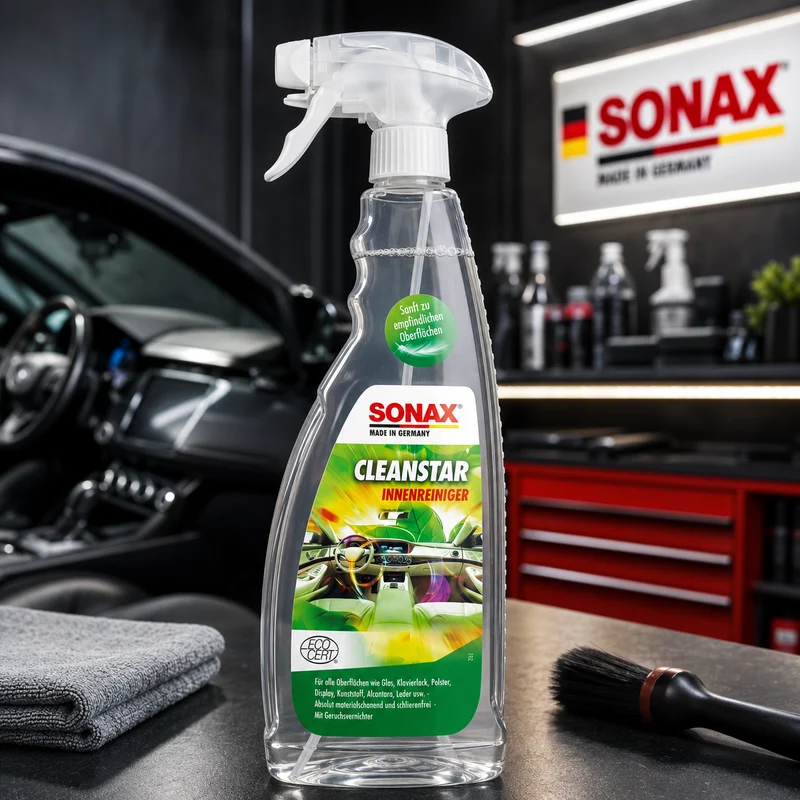 Limpiador de Interiores Sonax CleanStar 750ml Multisuperficie